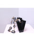 Patchwork Box Chain Shoulder Bag